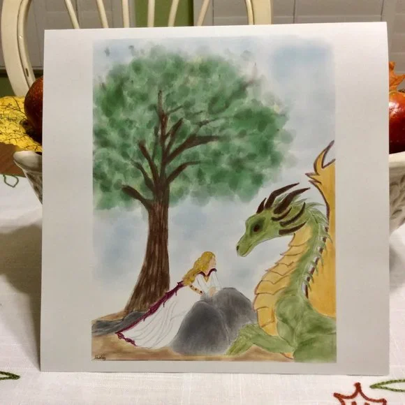 Lillybelle and Her Dragon - Picture 1 of 1